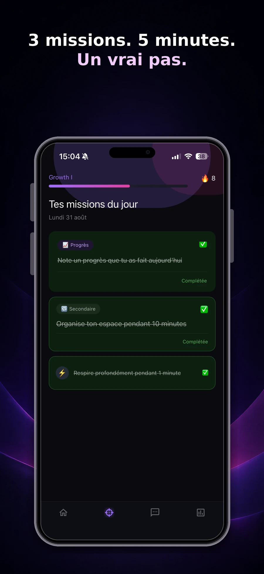 Forwyn — Missions